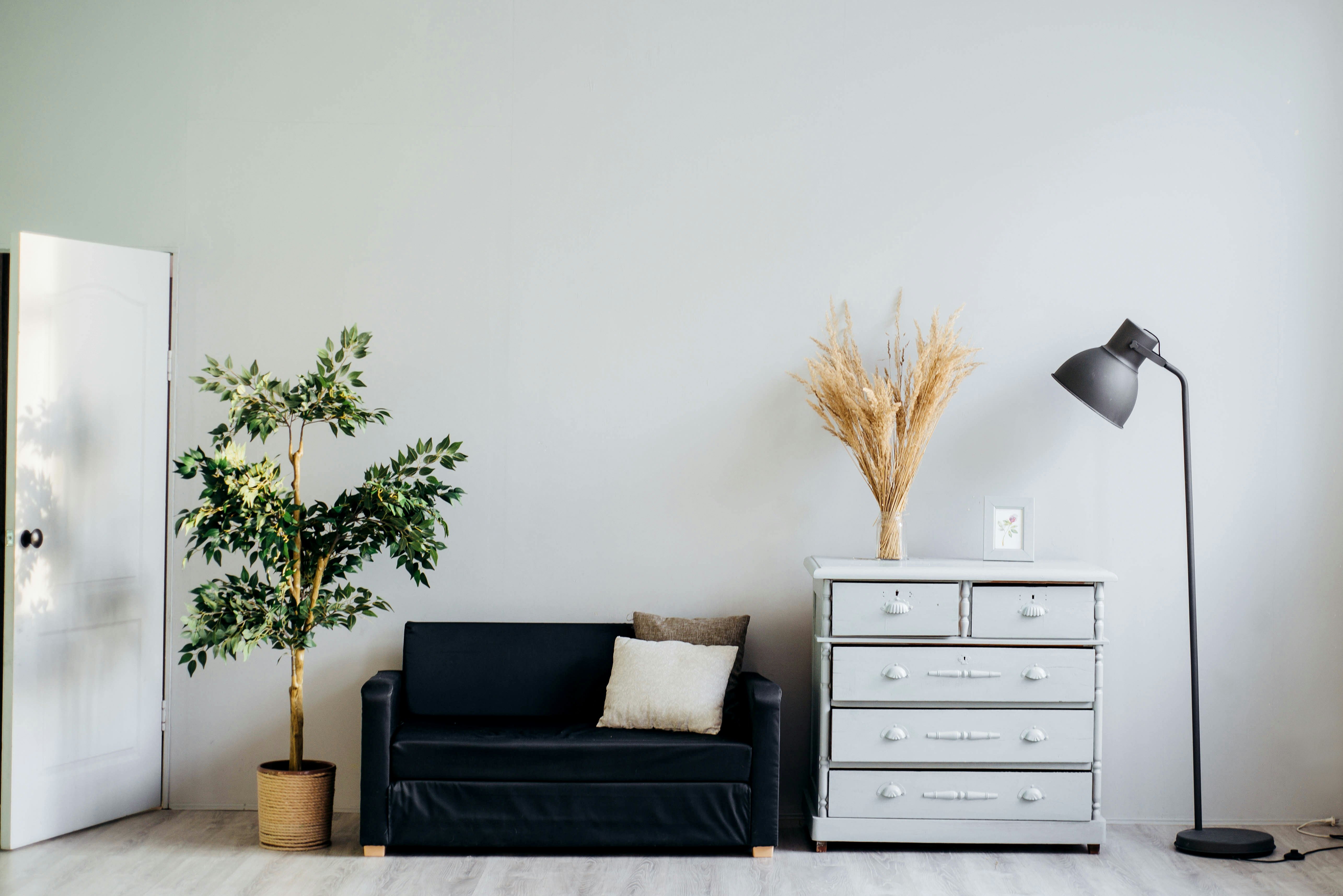 Faux wood blinds